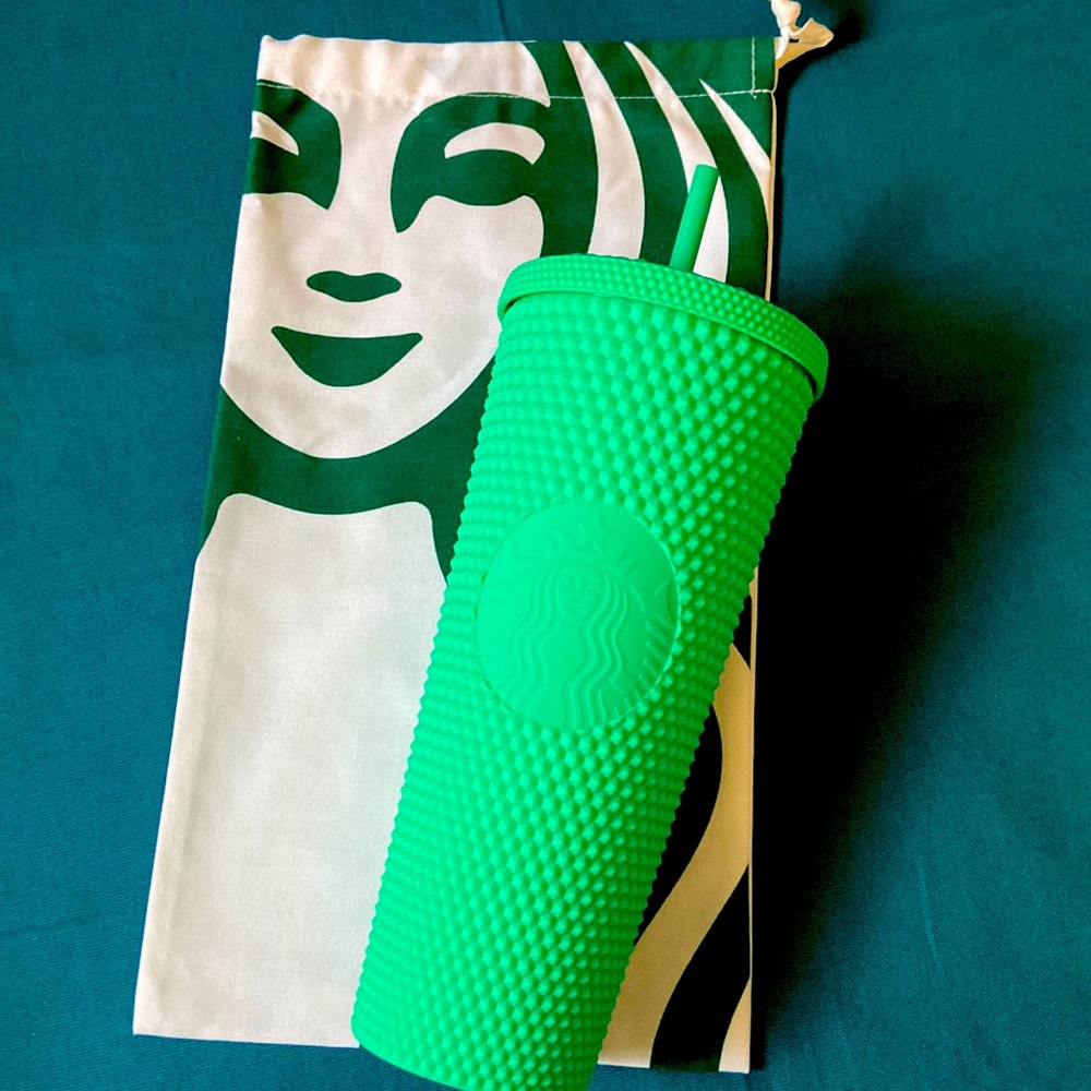 Starbucks Cosmo Green Studded Venti Tumbler